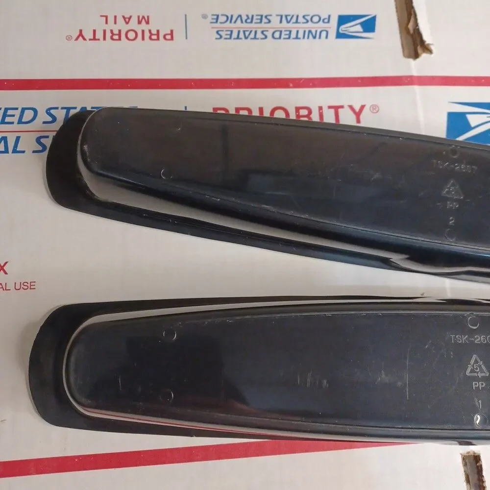 2 George Foreman Grill 14.5” Black Drip Trays Good Used Condition